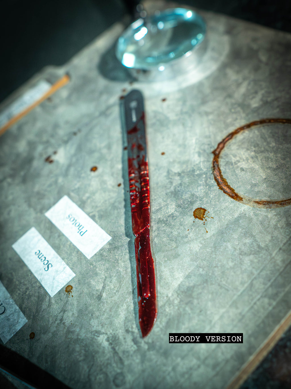 Killer Clown Bloody Scalpel Prop – Inspired by Terrifier 2