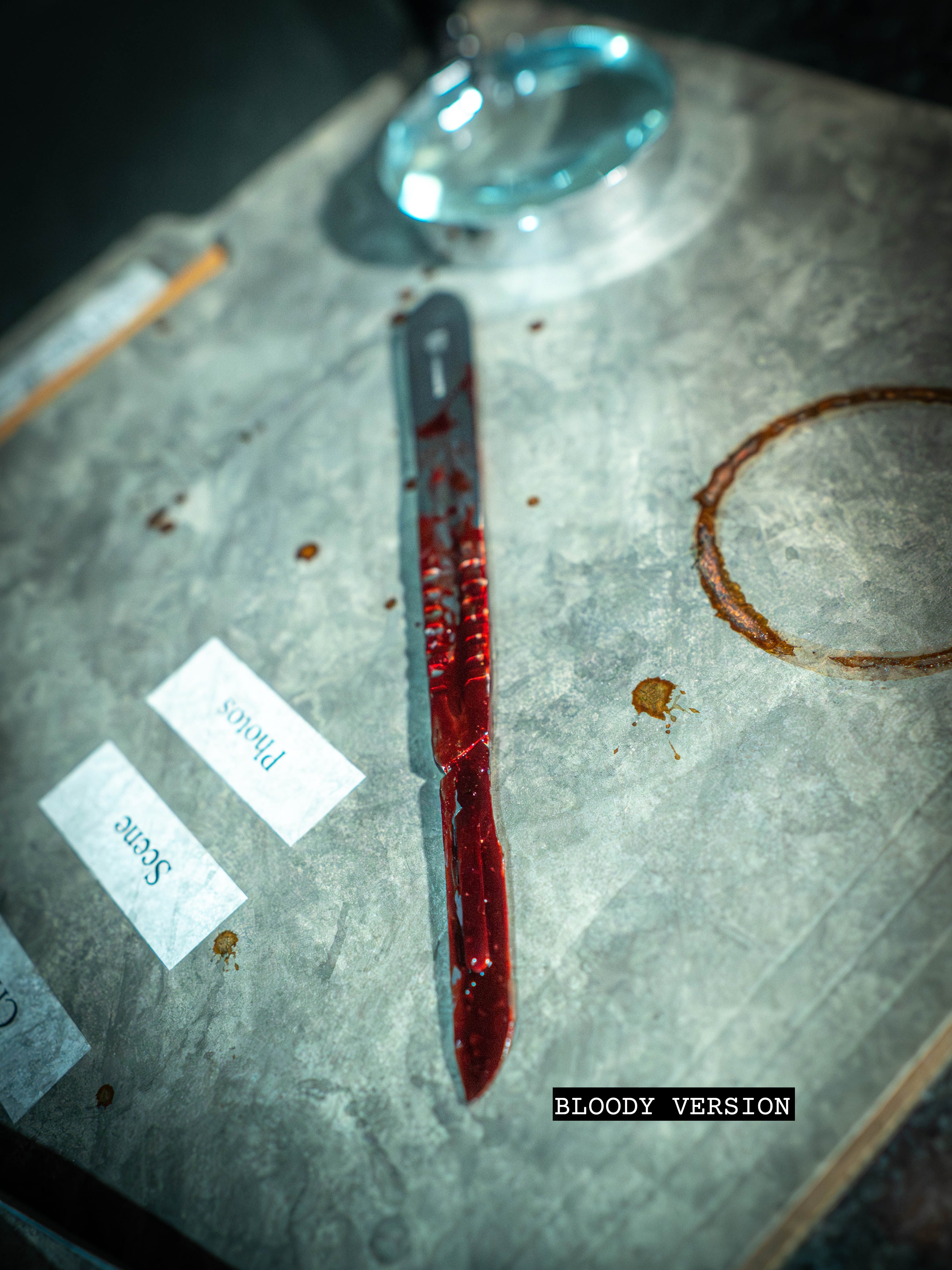 Killer Clown Bloody Scalpel Prop – Inspired by Terrifier 2