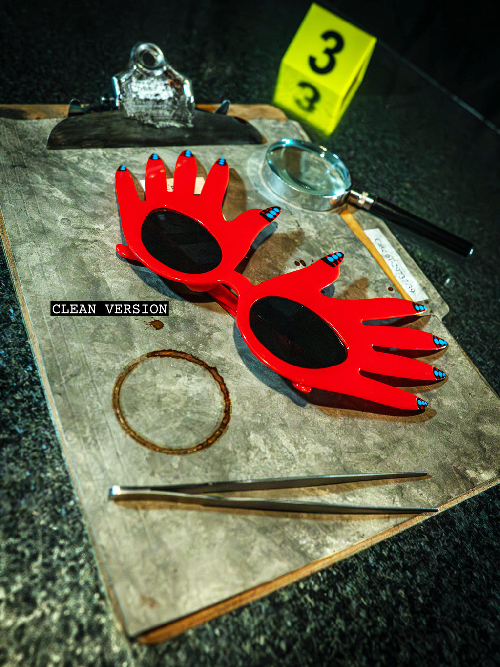 Killer Clown Finger Sunglasses  – Inspired by Terrifier 2