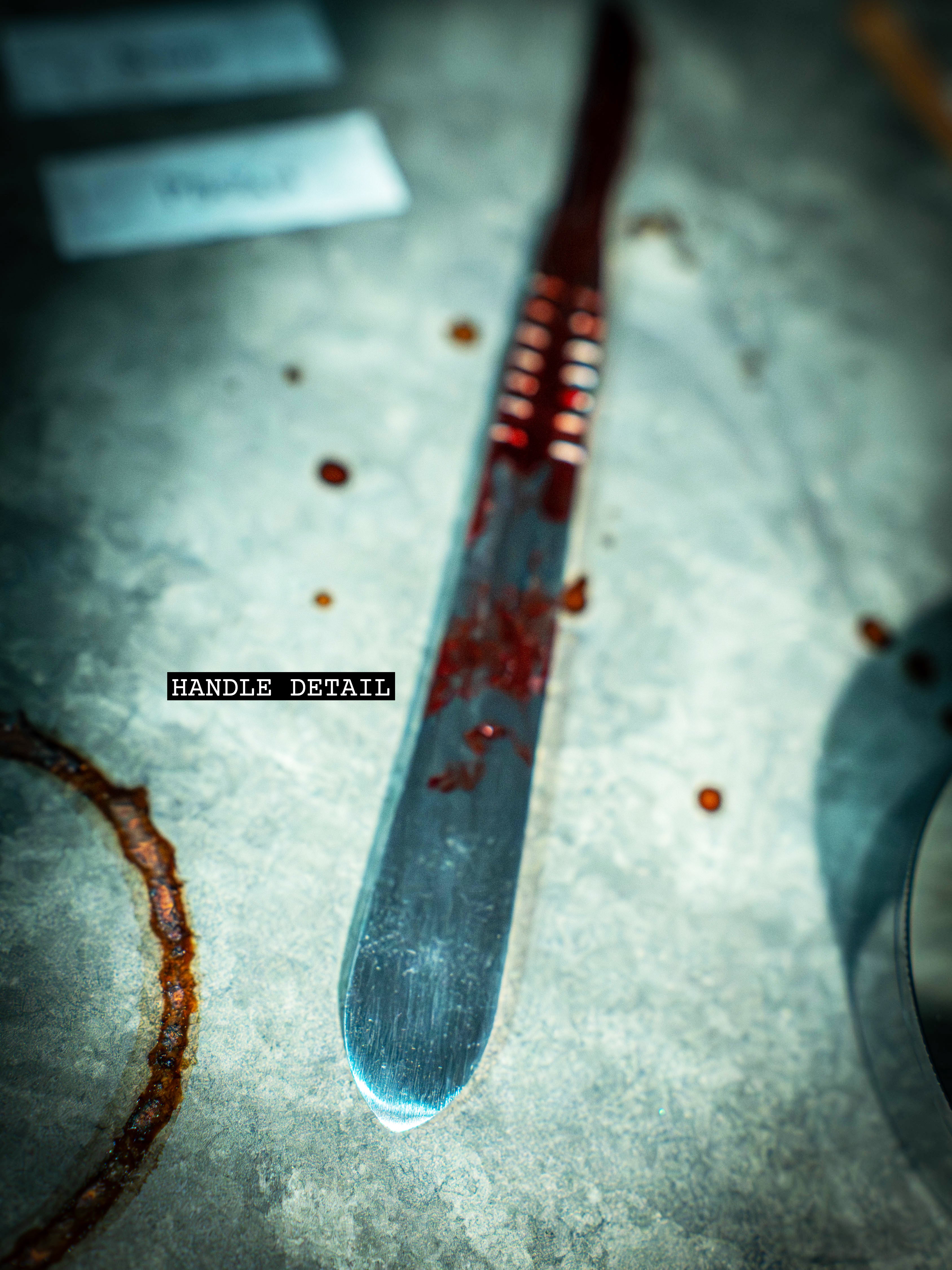 Killer Clown Bloody Scalpel Prop – Inspired by Terrifier 2