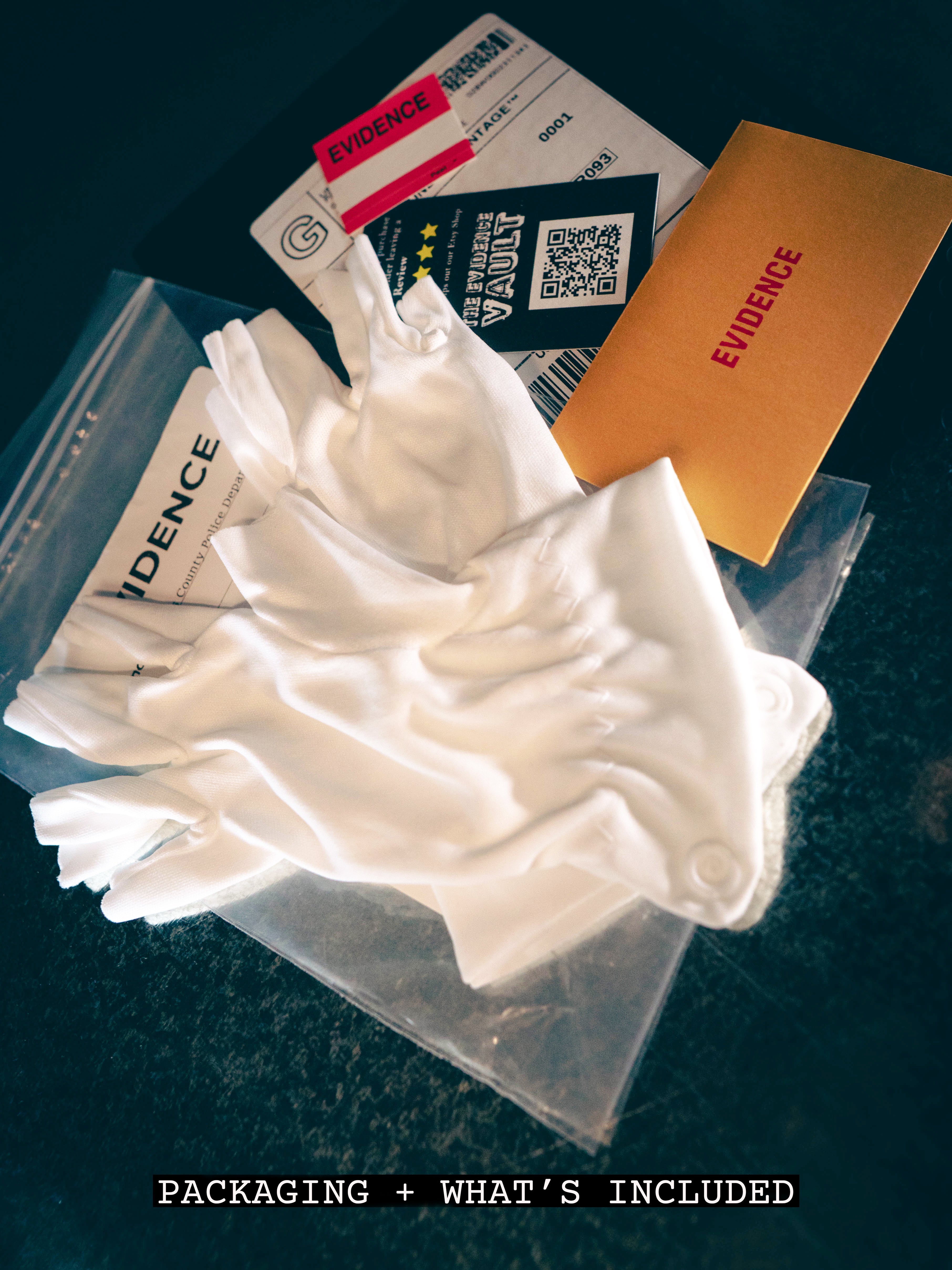 Clean Killer Clown Gloves – Inspired by Terrifier