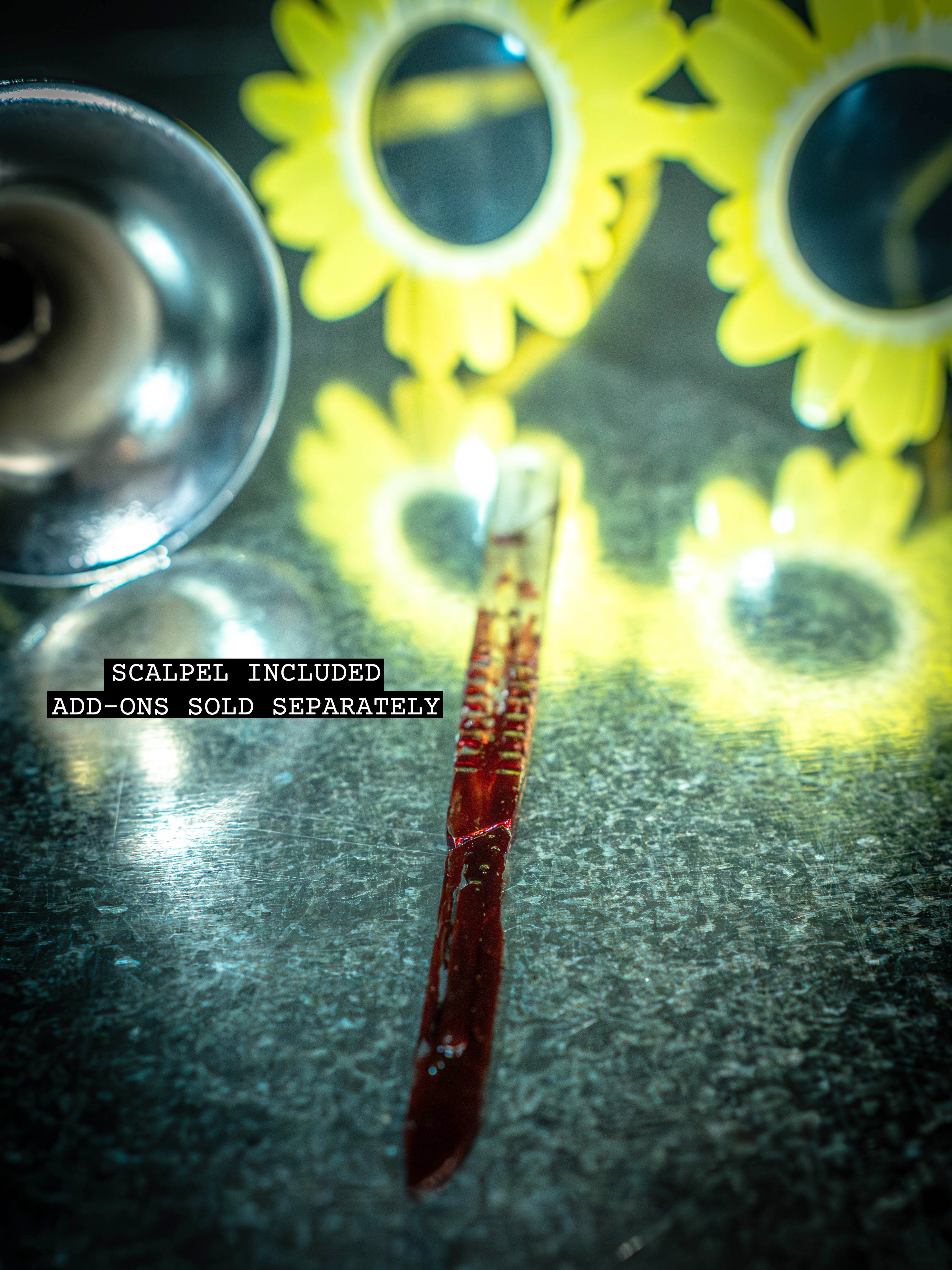 Killer Clown Bloody Scalpel Prop – Inspired by Terrifier 2