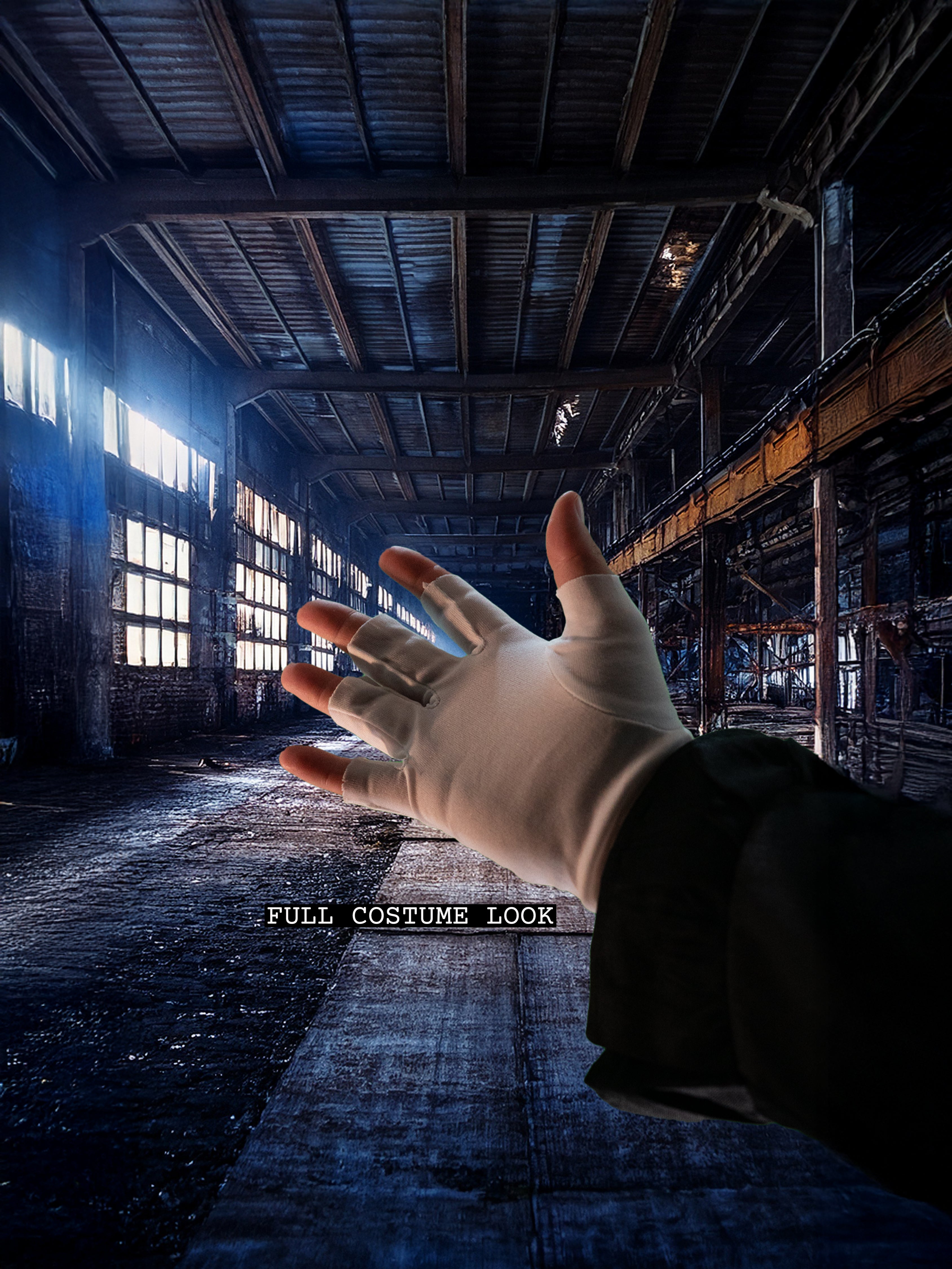 Clean Killer Clown Gloves – Inspired by Terrifier