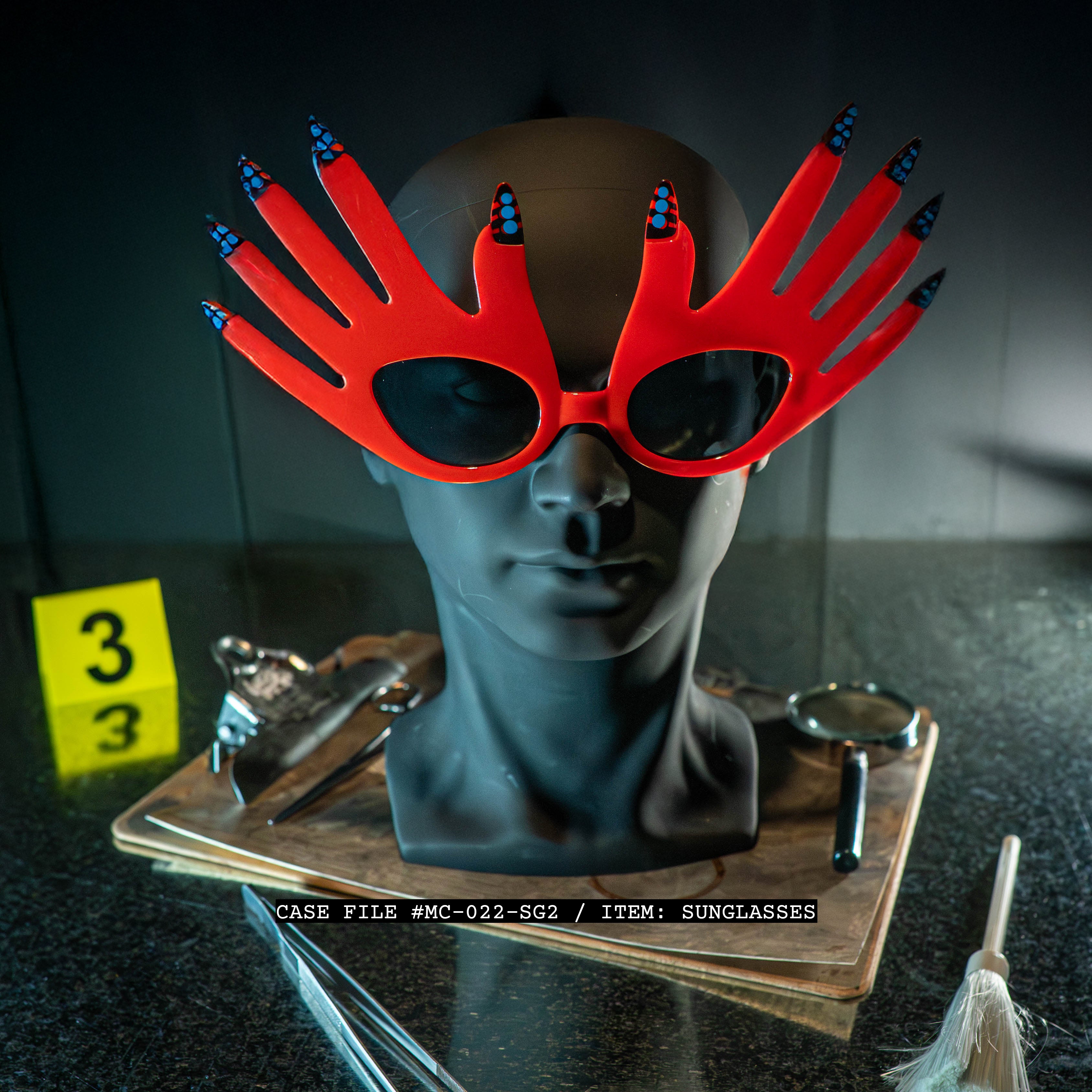 Killer Clown Finger Sunglasses  – Inspired by Terrifier 2