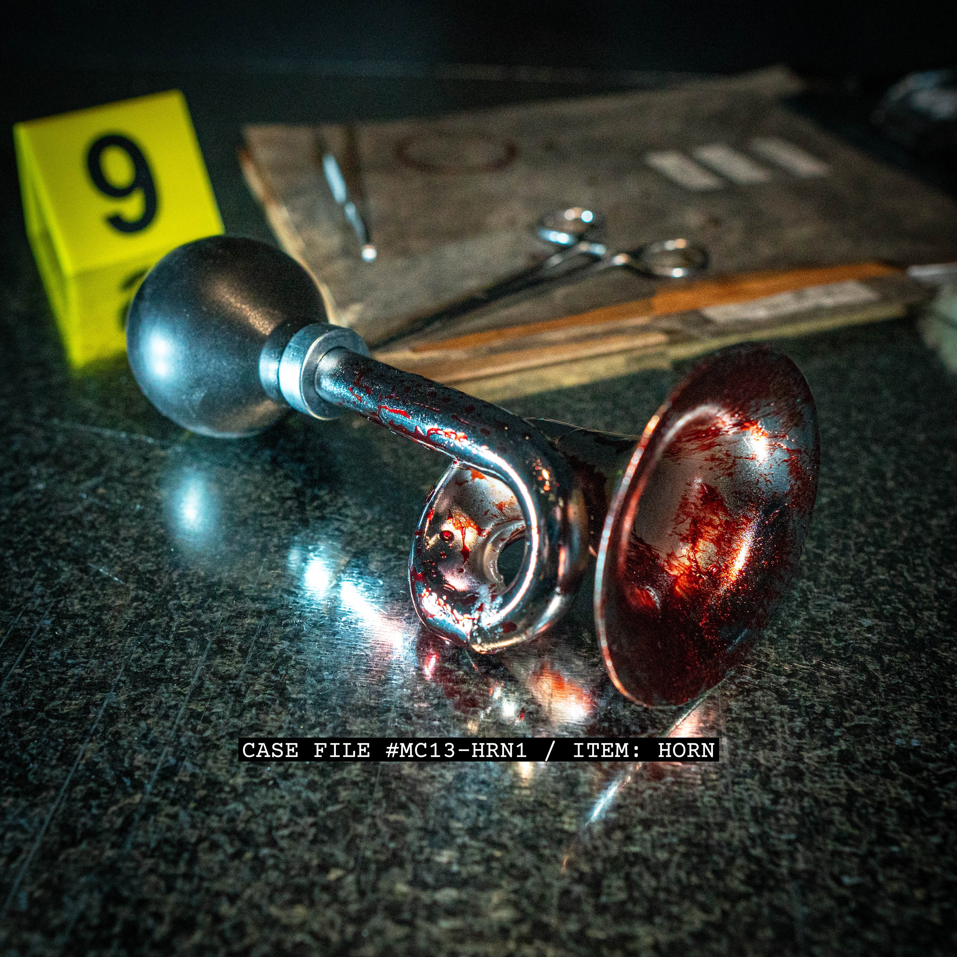 Bloody Killer Clown Horn – Inspired by Terrifier 2